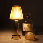 Lino Linen Shade Cordless Table Lamp