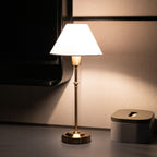 Espiga Tall Fabric Cordless Table Lamp