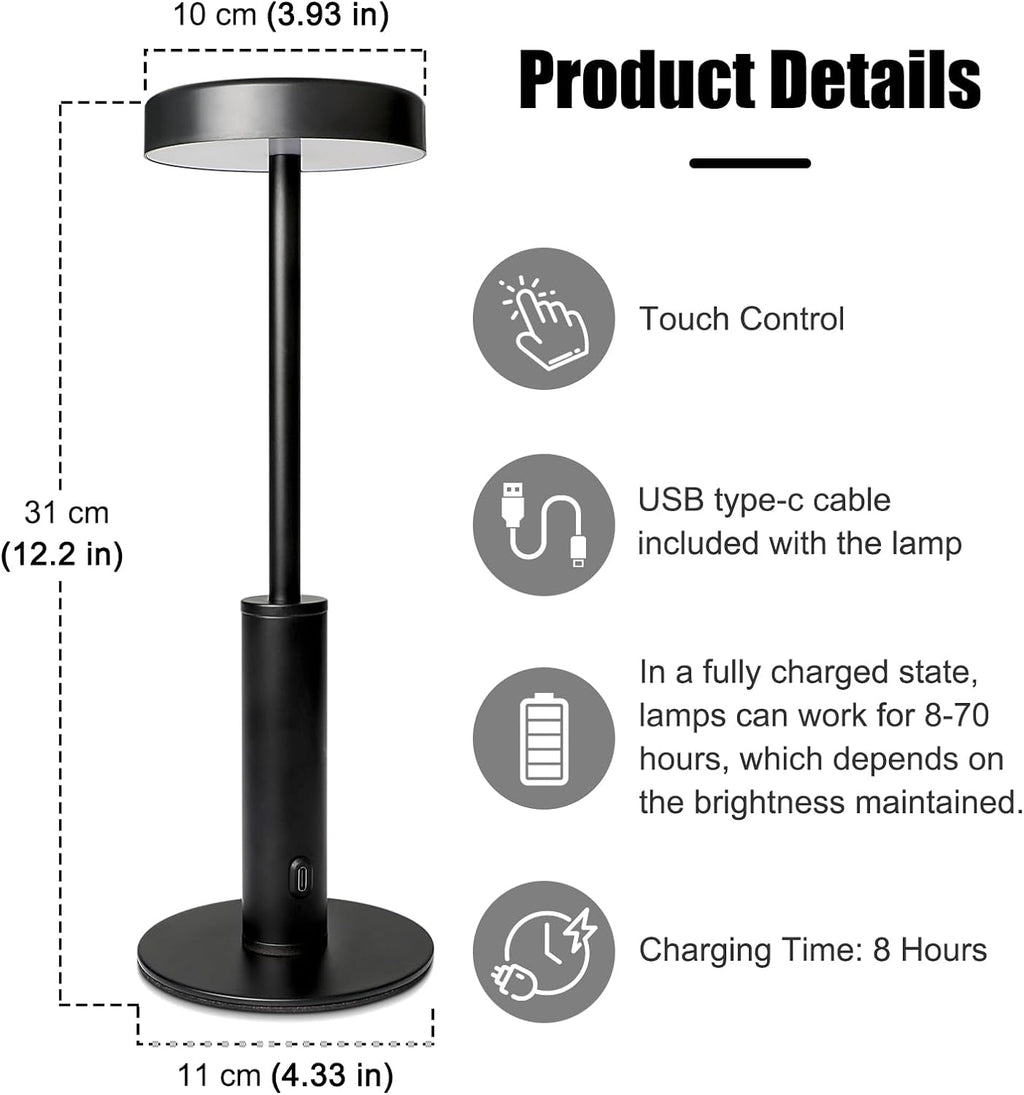 Pica Rechargeable Desk Lamp - photo 5