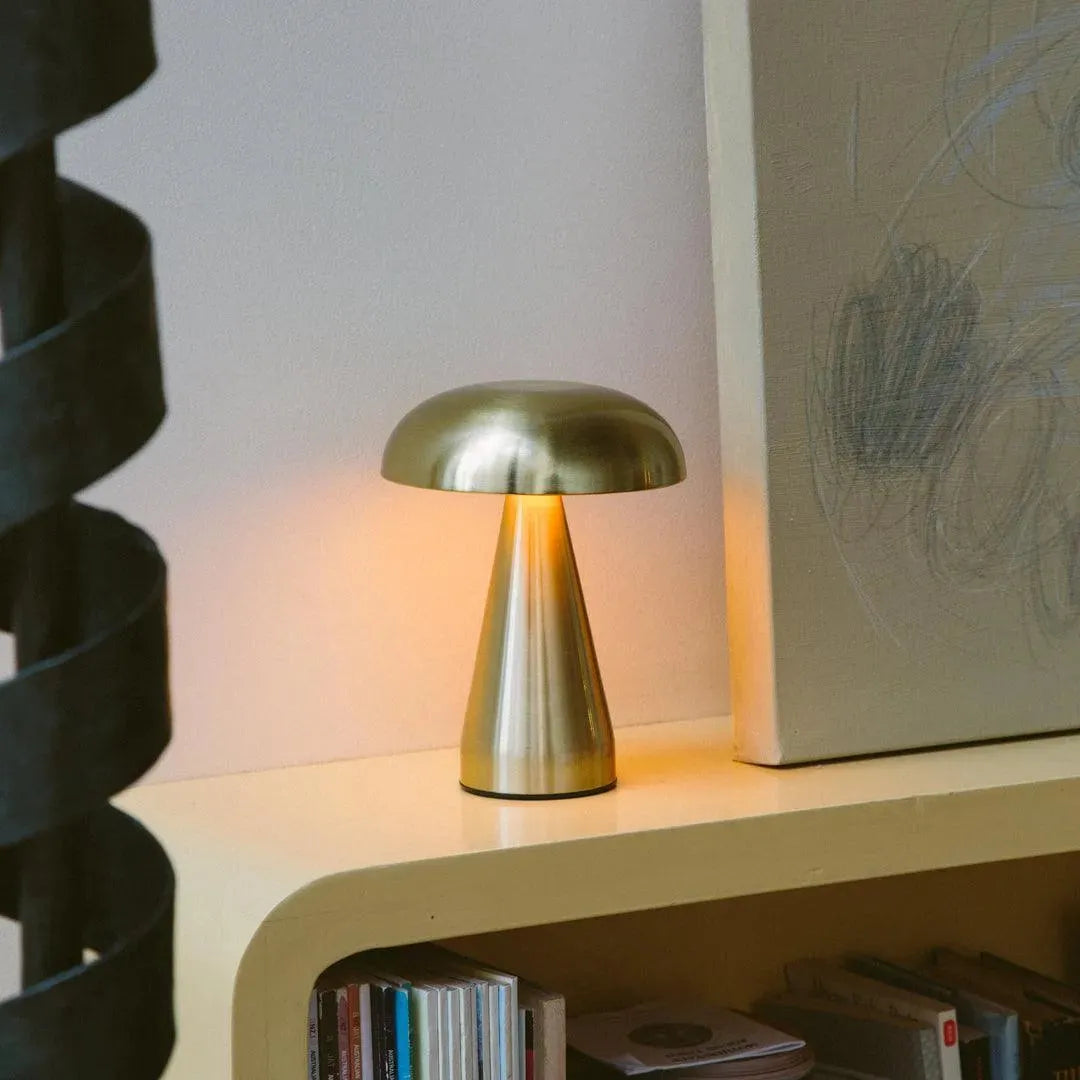 Atlas cordless lamp - Aged Brass