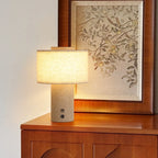 Duna Travertine Cordless Table Lamp - photo 4