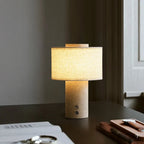 Duna Travertine Cordless Table Lamp - photo 1
