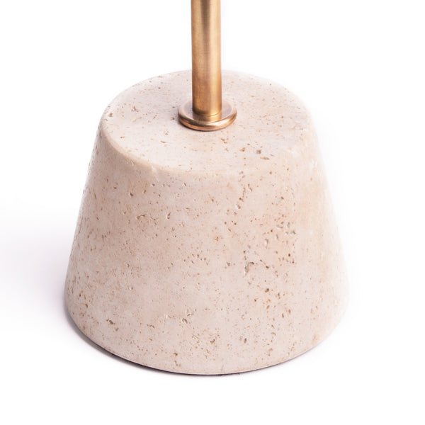 Cala marble cordless lamp - lit