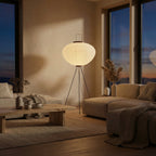 Farol Paper Lantern Tripod Floor Lamp