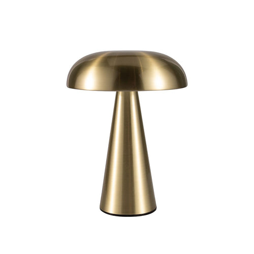 Atlas Metal Mushroom Cordless Touch Lamp, product photo