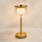 Estria Crystal Glass Cordless Lamp - photo 2