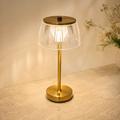 Estria Crystal Glass Cordless Lamp - photo 1