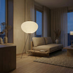 Farol Paper Lantern Tripod Floor Lamp